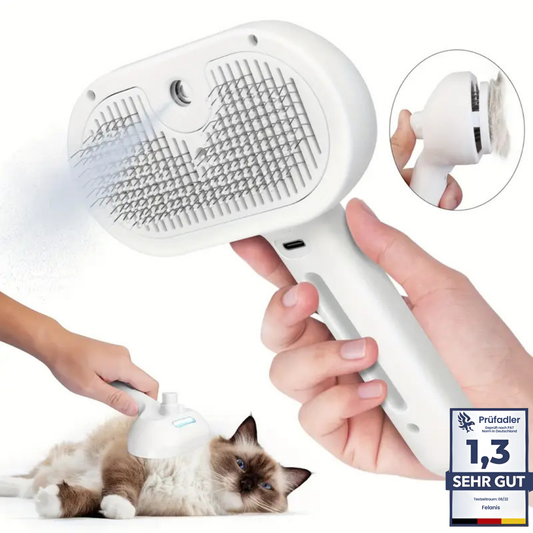 Felanis™ – 3-in-1 Fellbürste mit Sprühnebel