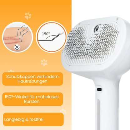 Felanis™ – 3-in-1 Fellbürste mit Sprühnebel